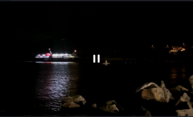 ΑΡΤΕΜΙΣ: Εορταστική η είσοδος του πρώτου πλοίου για το 2026 στο Γαύριο 