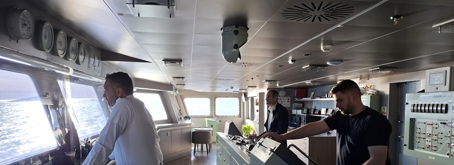 ANDROS QUEEN: Η χαρά του πληρώματος είναι... ο μάγειρας!...