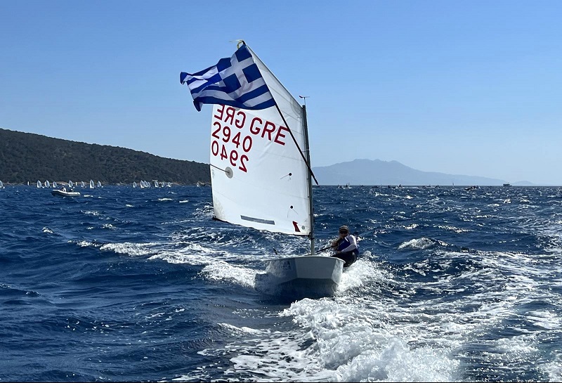 Δεύτερη στο παγκόσμιο των optimist η Σύλια Κανέλλου-Κικκινάκη του ΝΟΑ