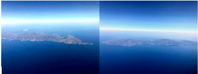 Η ηλιόλουστη Άνδρος. Δύο υπέροχες αεροφωτογραφίες…
