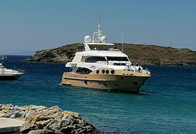 Θαλαμηγός ονείρων στο Μπατσί. Κρουαζιέρα 110.000 ευρώ την εβδομάδα!