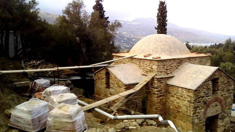Ξεκίνησε η επικεράμωση του μοναδικού παλαιοχριστιανικού ναού του Αγίου Ιωάννου στο Κόρθι