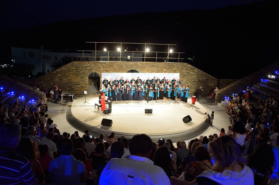 28ο Χορωδιακό Φεστιβάλ Άνδρου - Ανάσα μέσα στον καύσωνα