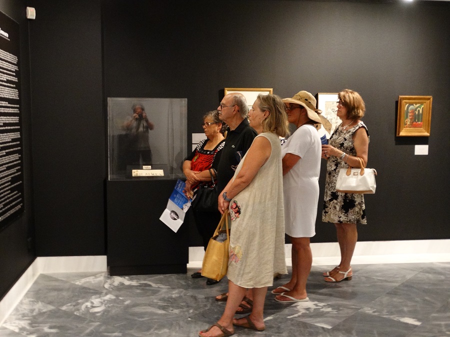 Εντυπωσιακή η έκθεση Εγγονόπουλου στο Μουσείο Μοντέρνας Τέχνης της Άνδρου