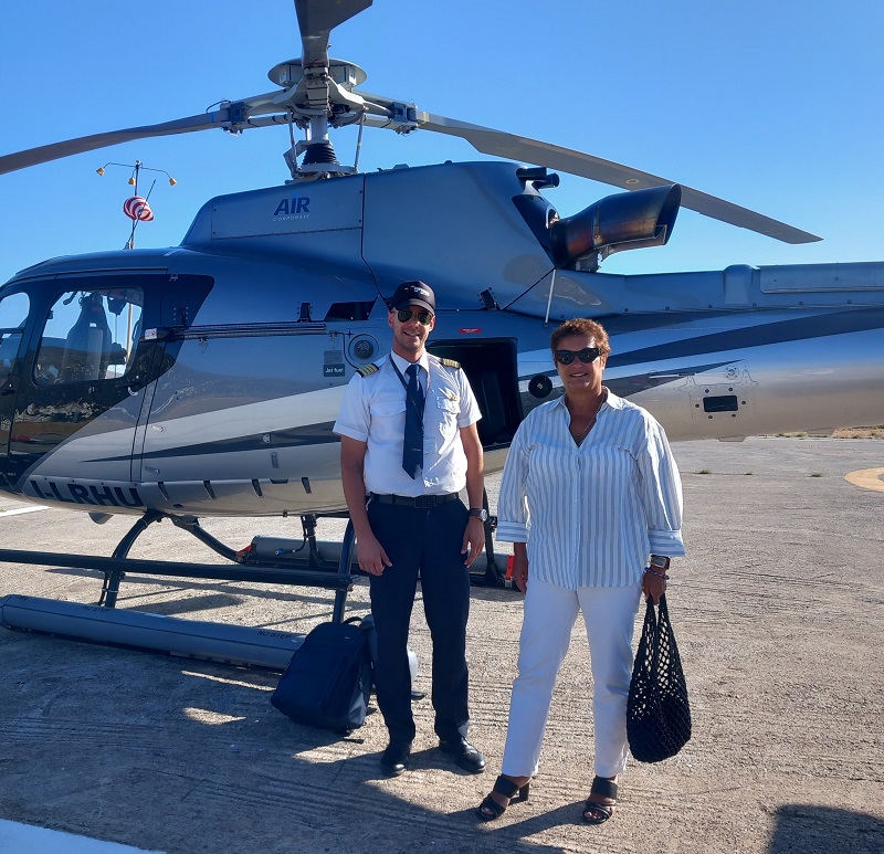 Η Περιφέρεια Ν. Αιγαίου, το ελικοδρόμιο της Άνδρου και η δραστήρια κ. σμήναρχος…