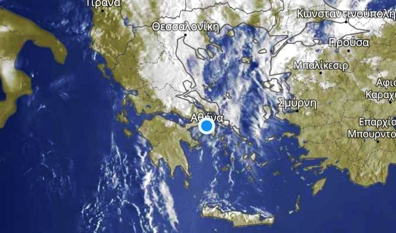 Κακοκαιρία ενόψει. Έντονα φαινόμενα από το απόγευμα του Σαββάτου