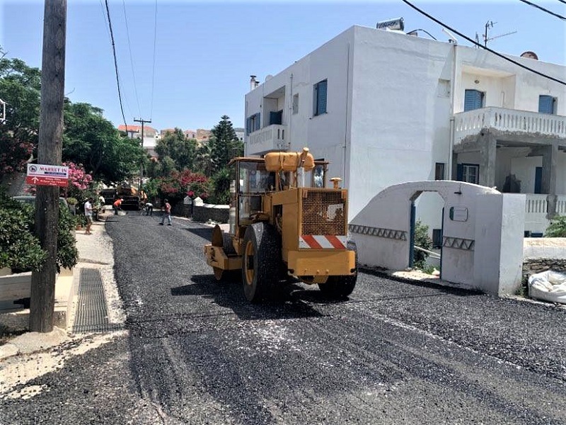 Ολοκληρώθηκαν ασφαλτοστρώσεις και δίκτυα στη Χώρα. Πρώτη αποτίμηση των έργων...