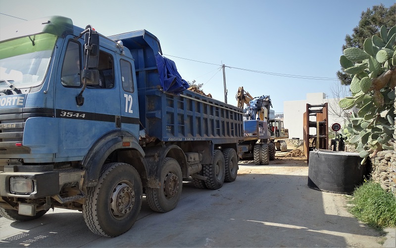 Κλείνει αύριο ο δρόμος στη Μεσαριά. Ξεκινά η ασφαλτόστρωση...