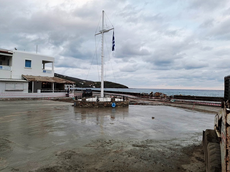 ΚΟΡΘΙ: Η ευεργετική βροχή καθυστερεί το έργο...