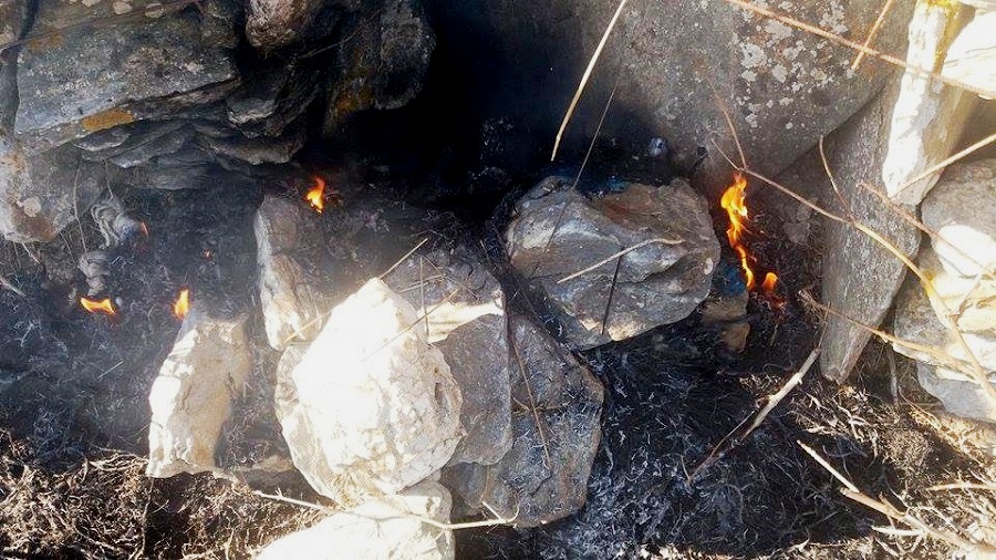 Εμπρησμός για βοσκοτόπια στο Στενό