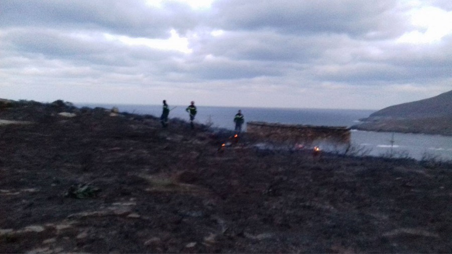 Φωτιά ακόμα και στην μουσκεμένη γη!!!