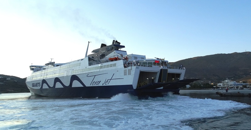 Κανονικά στα δρομολόγια του το Tera Jet