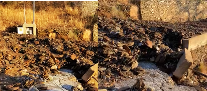 SOS: Καταστράφηκε το γεφύρι και μπαζώθηκε ο δρόμος της Φυρόης!...