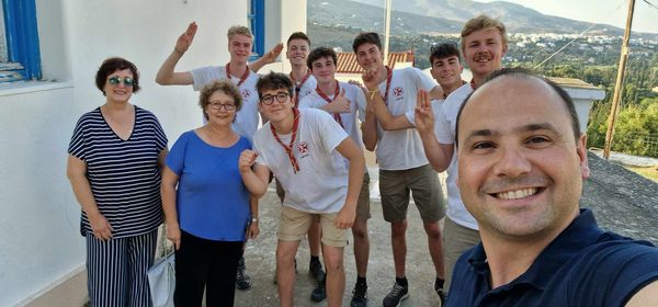 Επτά πρόσκοποι από τη Λιλ της Γαλλίας στην Άνδρο. Μια ιστορία φιλοξενίας…