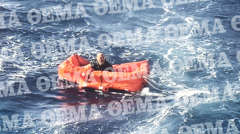 Δραματική επιχείρηση διάσωσης ναυαγού ανάμεσα Τήνου-Μύκονου από το Super Express!