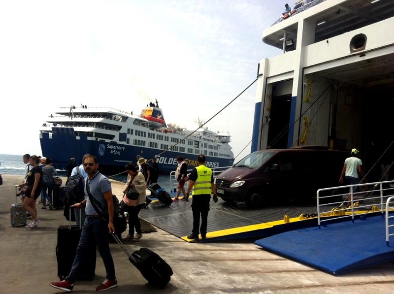 Τα Superferry στο Αιγαίο! Και η Άνδρος στο Αιγαίο!!!...