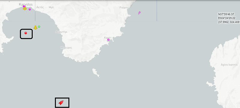 Σύγκρουση πετρελαιοφόρων νότια στον Κάβο Ντόρο!...