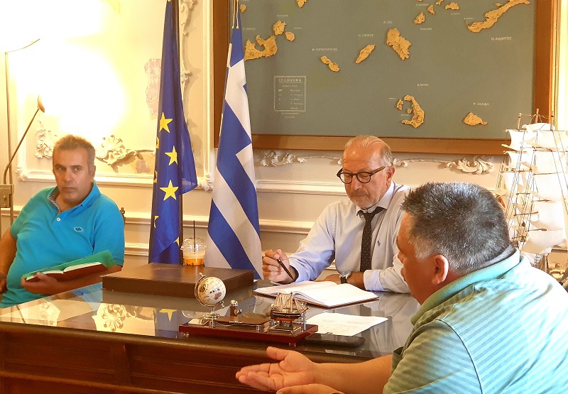 Λύσεις σε προβλήματα της Άνδρου στο επίκεντρο τεχνικής σύσκεψης στη Σύρο