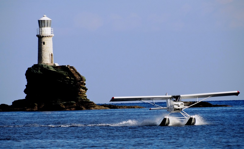 Υδροπλάνο στο Νειμποριό!!!