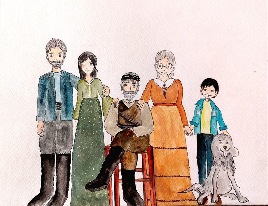 ΚΡΗΤΙΚΟΣ ΑΕΡΑΣ ΣΤΗΝ ΑΝΔΡΟ: Παρουσίαση κρητικού παραμυθιού στην Παλαιόπολη και στο Συνετί