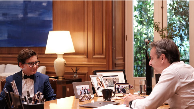 Δημοσθένης Δεσποτίδης, ένας 13χρονος πρεσβευτής της Άνδρου... 