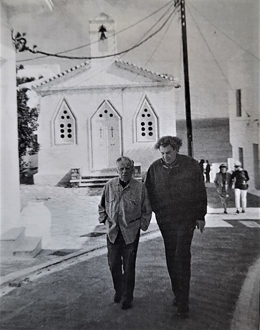 Ο Μίκης Θεοδωράκης στην Άνδρο!...