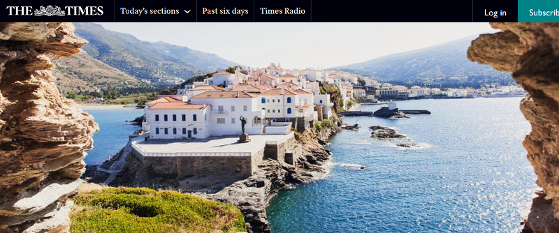 Sunday Times: Η Άνδρος στην κορυφή της λίστας με τα 25 μυστικά νησιά της Ευρώπης...