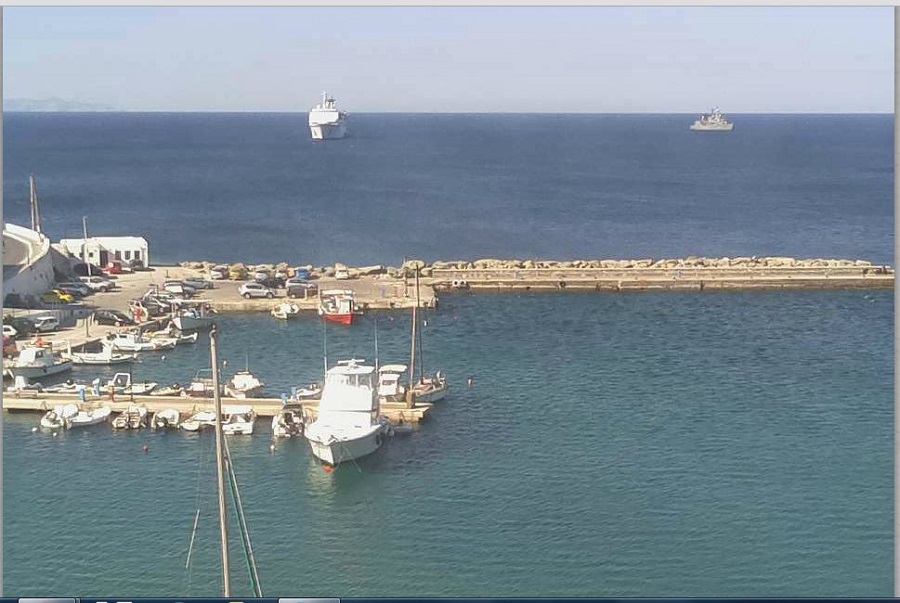 Το κρουαζιερόπλοιο Salamis στην Άνδρο με 500 επισκέπτες