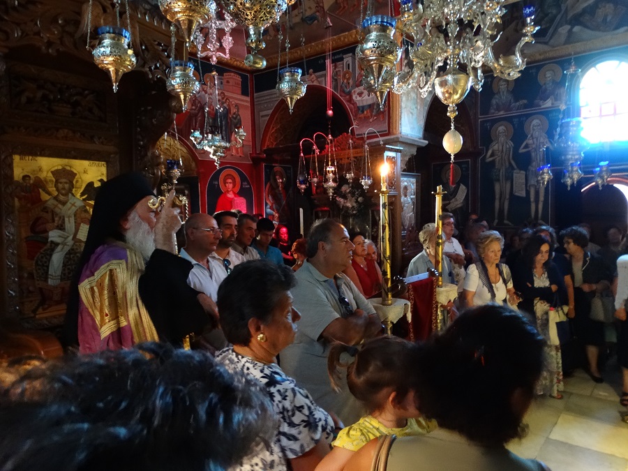 Στη γιορτή του γέροντα Ευδόκιμου